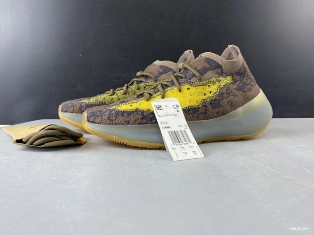 'COFFEE BOOST GOLD FZ4982 YEEZY 380 NON-REFLECTIVE ADIDAS 0909